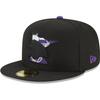 Приталенная кепка New Era 59Fifty - ЛОГОТИП ШТАТА Команды НФЛ
