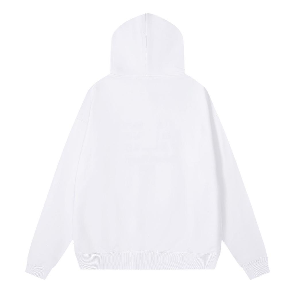 Trendy Unisex Terry Cloth Hoodie