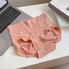 Women Underpants High Waist Soft Breathable Plus Size Lace Seamless Elastic