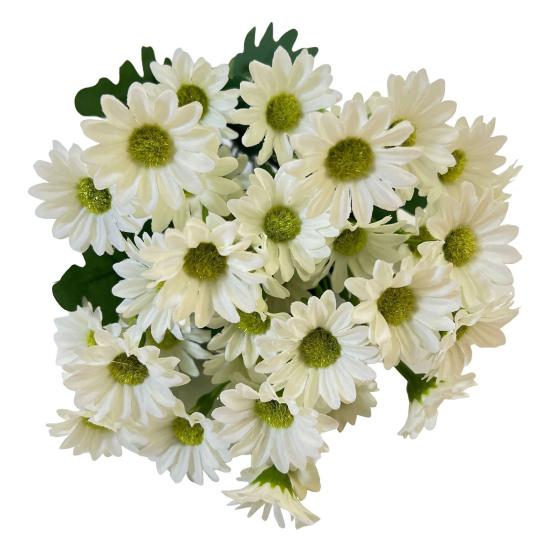 10 шт. искусственных маргариток, подсолнухов, реалистичных искусственных шелковых цветов, устойчивых к ультрафиолетовому излучению, для свадебной вечеринки, для внутреннего и наружного сада, двора, искусственных цветов, растений, украшений