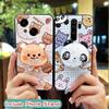 Защитная вращающаяся подставка чехол для телефона для Tecno POP9 4G/Spark GO 1/KL4 водонепроницаемый ТПУ с силиконовым покрытием софт-тач с блестками прочный
