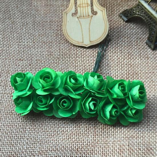 12шт искусственный цветок розы дома день рождения свадьба праздничная вечеринка DIY украшения