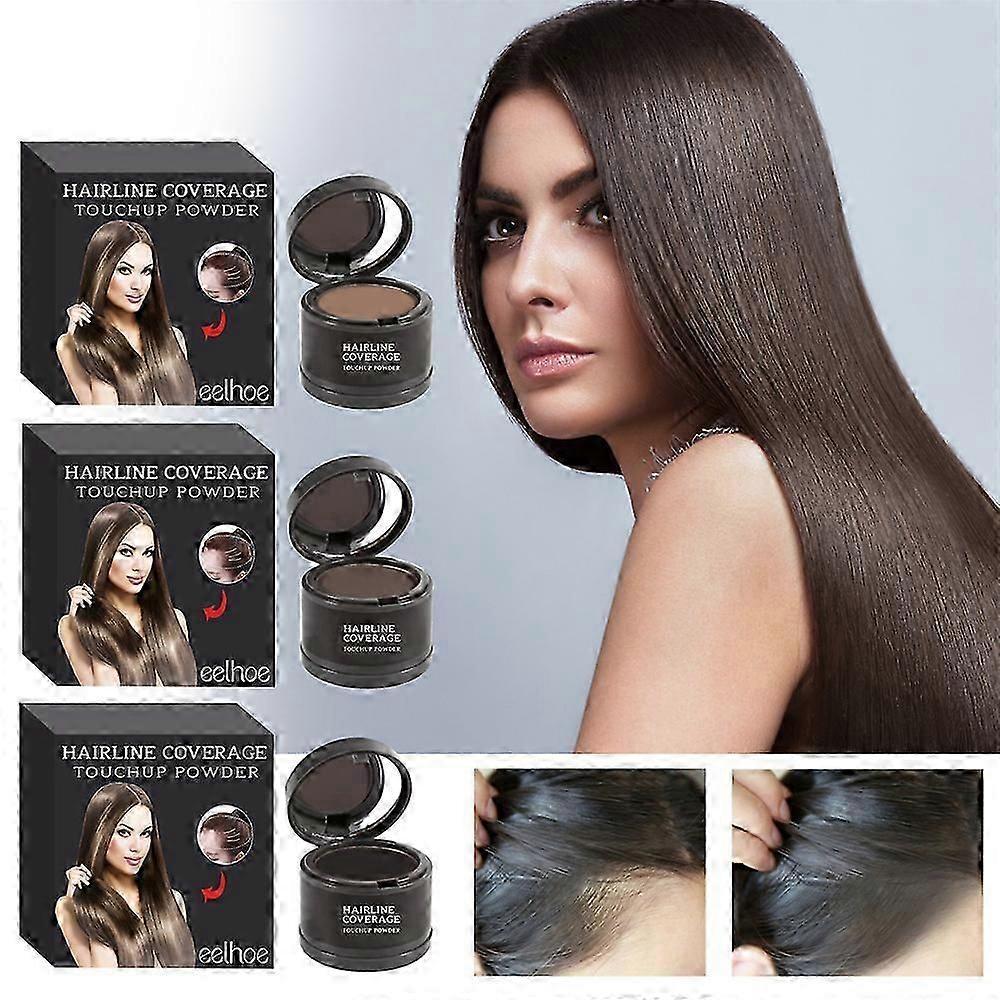 1/2pcs Hairline Covering Touch Powder Shadow Powder Is Not Easy To Smudge Fluffy Hairline Powder