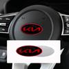 Наклейка-значок на центр руля, аксессуары для интерьера автомобиля KIA KN Pegas Sorento Soul Cerato Sportage Optima Niro KX5 hbkd60
