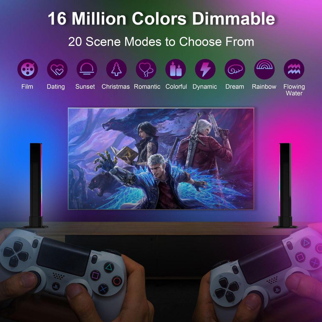WiFi Fantasy Graffiti Mood Light для игр, музыки и ТВ