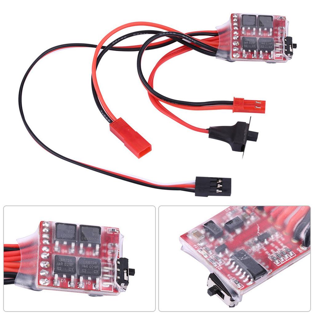 20A Brushed ESC Electronic Speed Controller With Brake for RC Car / Boat