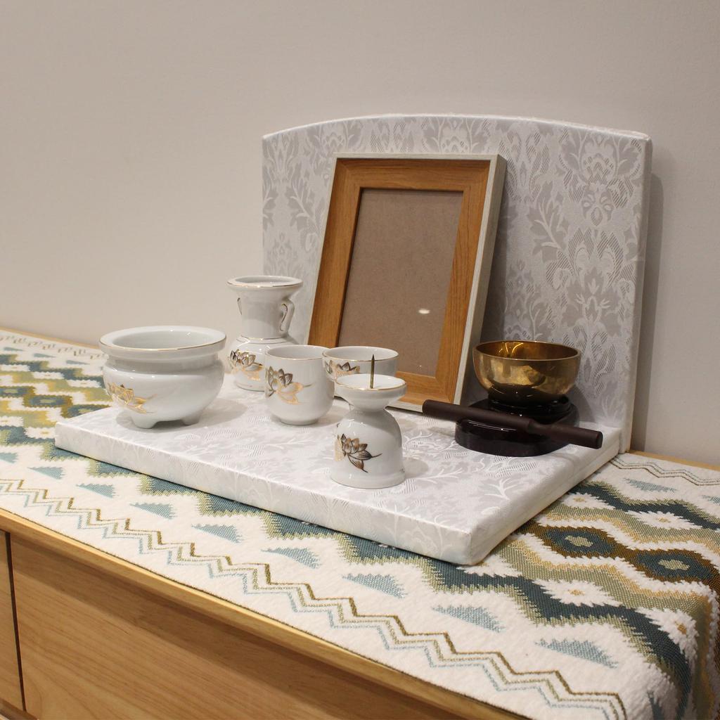 Современный буддийский алтарь, Мини-буддийский алтарь, Современный открытый алтарь, Личный мемориальный алтарь, Мемориальный алтарь из натурального дерева, Буддийский алтарь широкого типа,