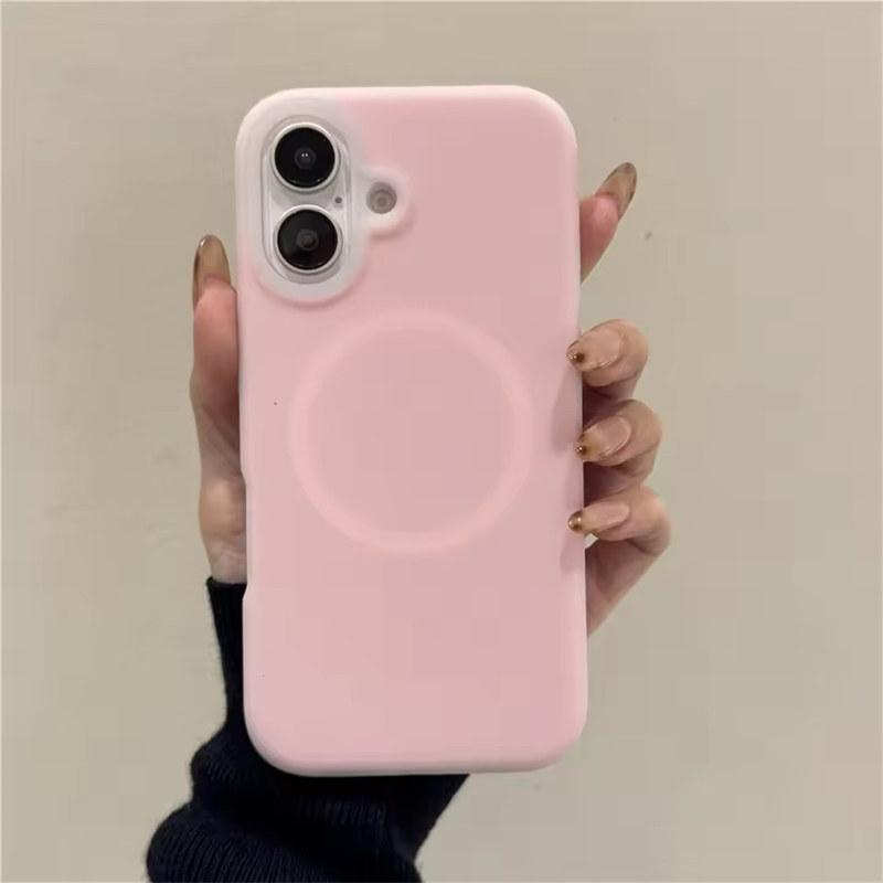 Жидкий силиконовый чехол Candy Jelly для магнитного чехла Magsafe для iPhone 11 12 13 14 15 16 Pro Max, утолщенный противоударный бампер