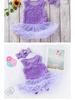 Платье без рукавов для младенцев Rose Princess - однотонный праздничный наряд для маленьких девочек