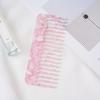 Marble Grain Print Acetate Hair Comb Acetate Sheet Marble Pattern Comb  Salon Styling