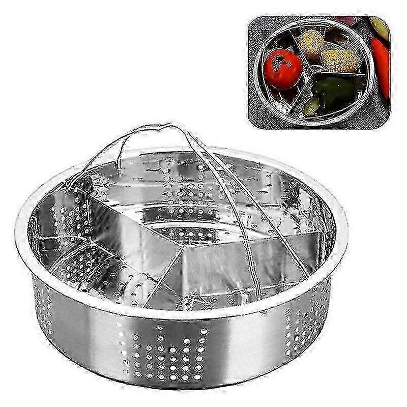 Steamer Basket Rack Set for Pressure Cooker Accessories Steam Baskets, Egg Steaming Holder Rack Sta 25-26