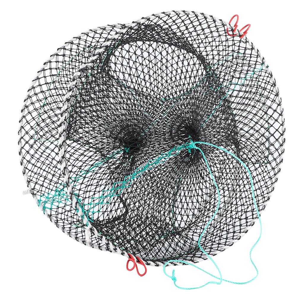 Portable Collapsible Crab Traps Foldable Crabbing Net for Lobster Shrimp Cast Mesh Fishing