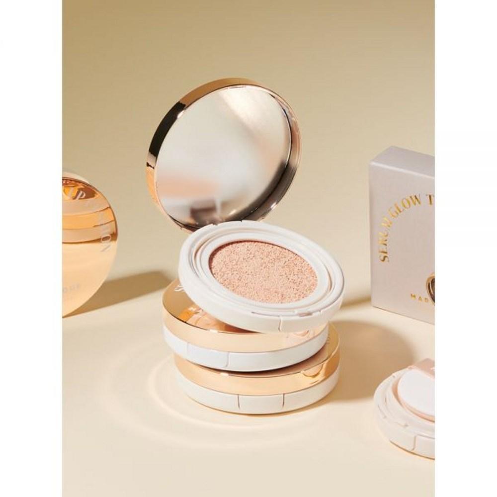 Hwahwa No. 1 Marcique Serum Glow Tone-up Sun Cushion 12g SPF 50+)270613, Sun Cushion Only
