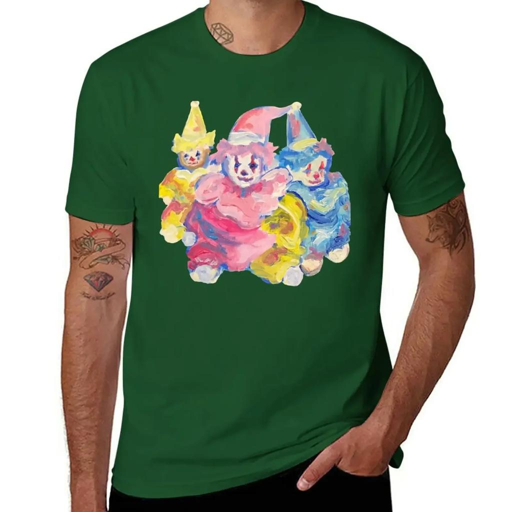 Clown Friends T-Shirt hippie clothes anime clothes mens clothing
