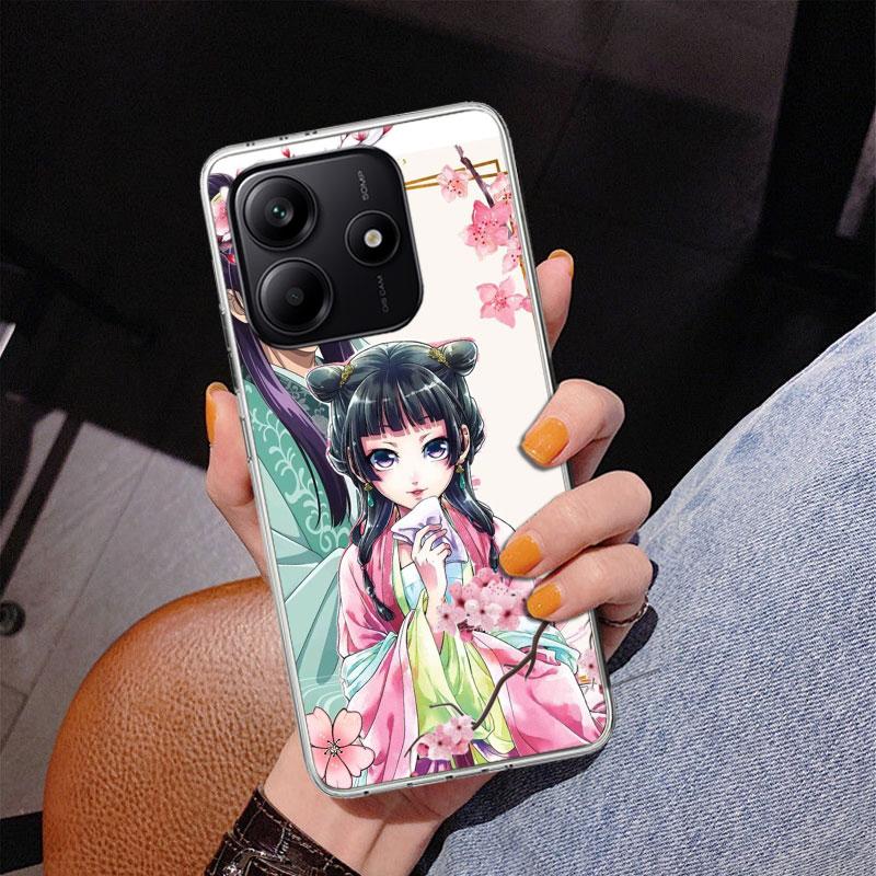 A-Apothecary D-Diaries Аниме Чехол для телефона Для Xiaomi Redmi Note 15 14 13 12S 12 11 Pro Plus 14S 11S 11E 10 10S 11T 5G Персонализированный