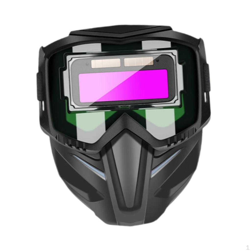 Гибкая защита лица для сварщика со съемным капюшоном