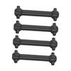 4x 1/10 RC Car Drive Shaft Joint Professional Replacement Steel Back Part Vehicle Bridge