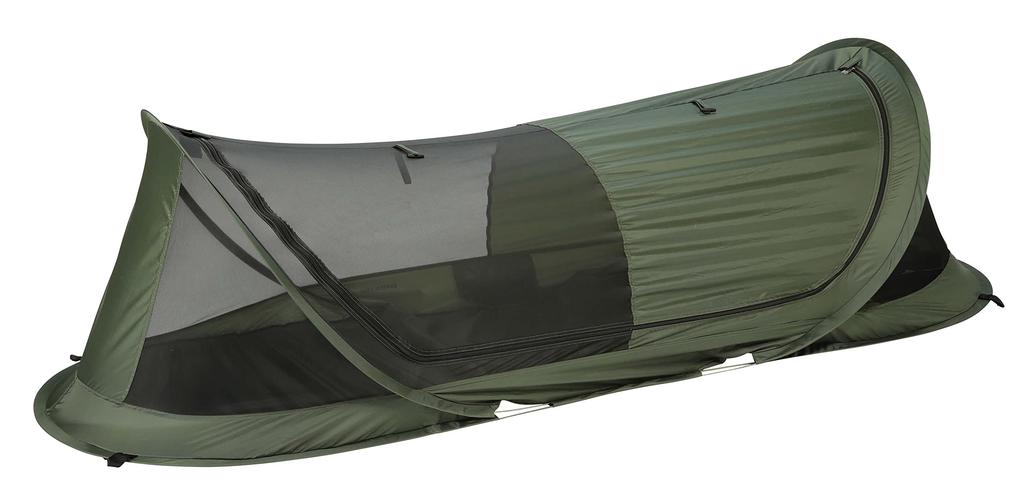 CAPTAIN STAG 1-местная противомоскитная сетка, полусетчатая, сумка для хранения колышков, оливковая складная палатка, палатка с одним нажатием, палатка, комната, карман, петля, в комплекте, UB-2015