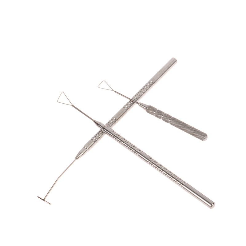 Двойной конструктор век Треугольный симулятор Изогнутый инструмент для вставки двойного века Т-образный конструктор Офтальмологические инструменты