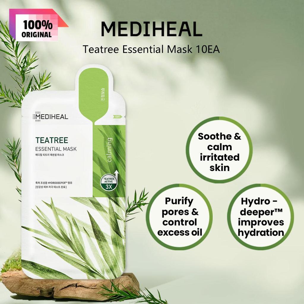 Mediheal Essential Mask Pack 10 Sheet/4sheet (1BOX) 4Typed