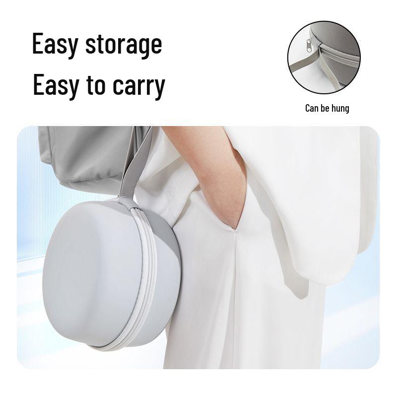 Portable Memory Foam U-Shaped Travel Neck Pillow for Car, Train, and Airplane