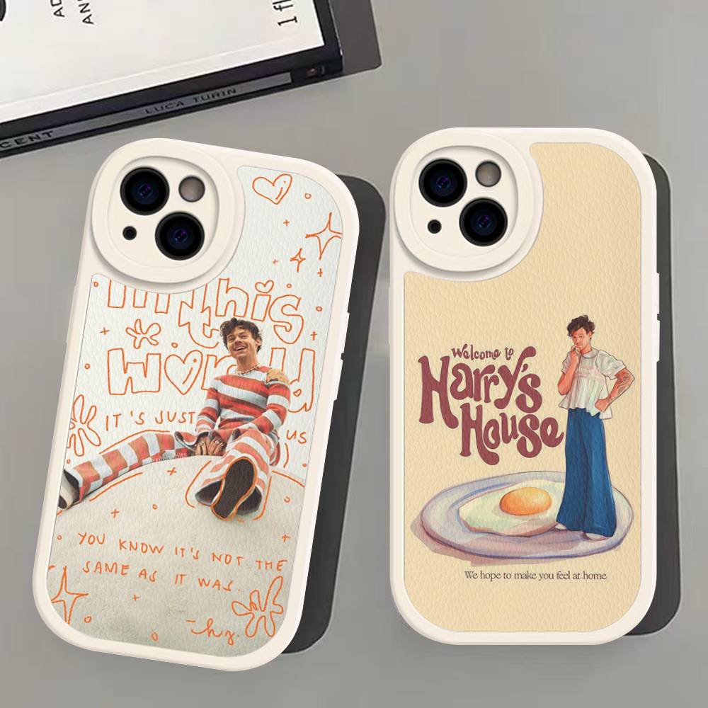Чехол для телефона Harry's Phone Case Singer S-Styles Love On Tour для IPhone 16 15 14 13 12 11 Pro Max Plus Мягкая кожаная крышка