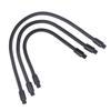 1Pc Led Gooseneck Metal Hose Dia 6Mm Bendable Diy Black Shaping Universal Soft Tube For Table Lamp Spotlight Floor Lamp