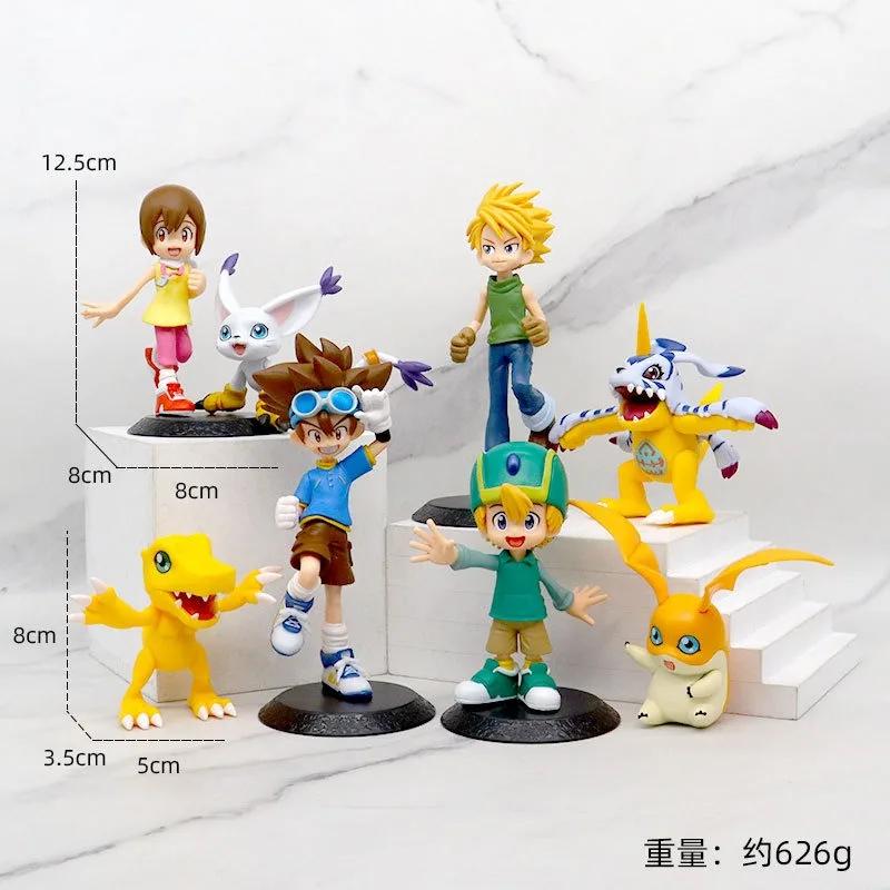 Аниме фигурка Digimon Adventure Ягами Тайчи Исида Ямато Ягами Хикари Такару экшн-модель украшения ПВХ игрушки подарки