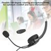 Гарнитура для колл-центра с микрофоном, hands-free, с шумоподавлением, монофоническая, с 3,5-мм разъемом, для настольного компьютера
