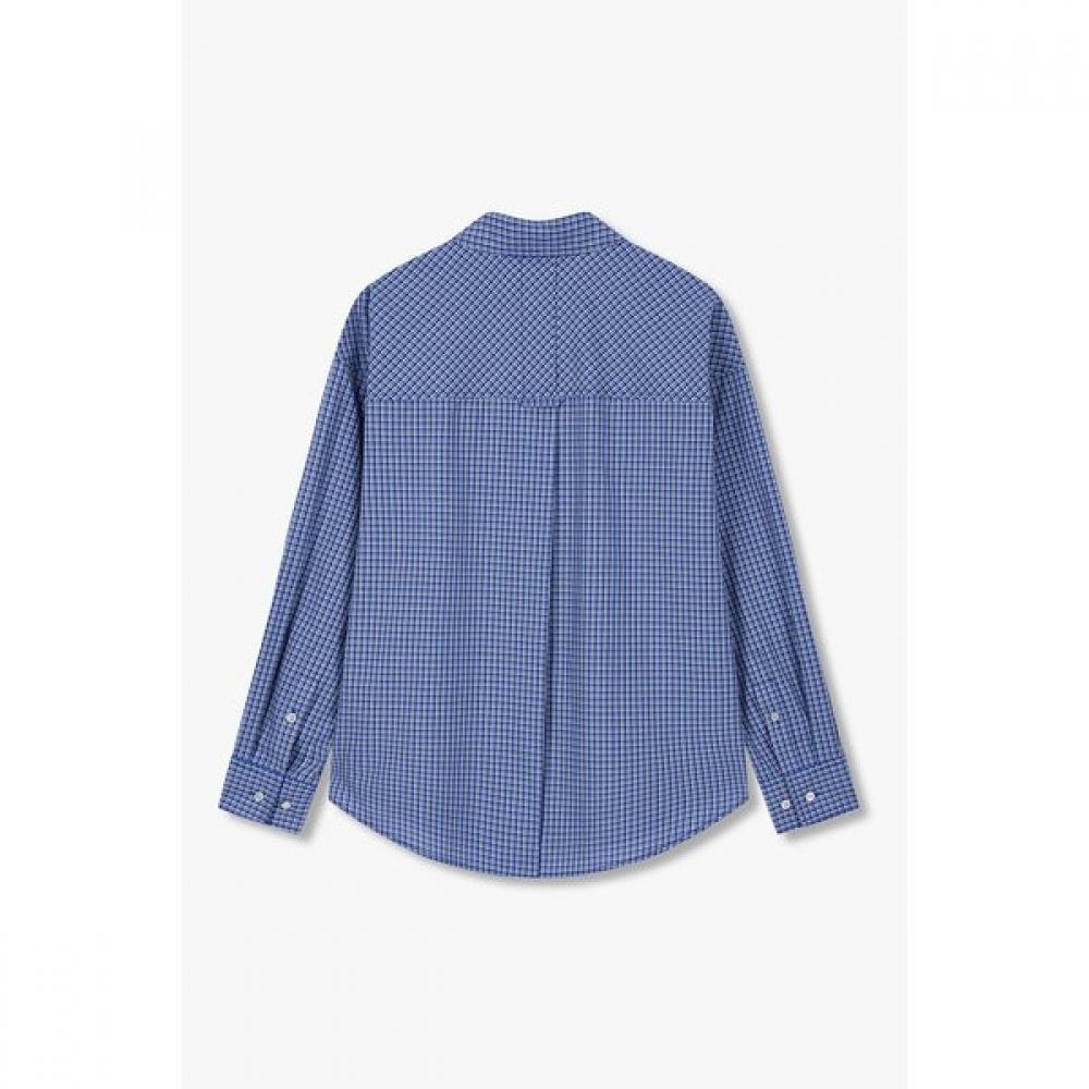 Studio Tomboy Square Pocket Check Shirt  9106221201ar 
