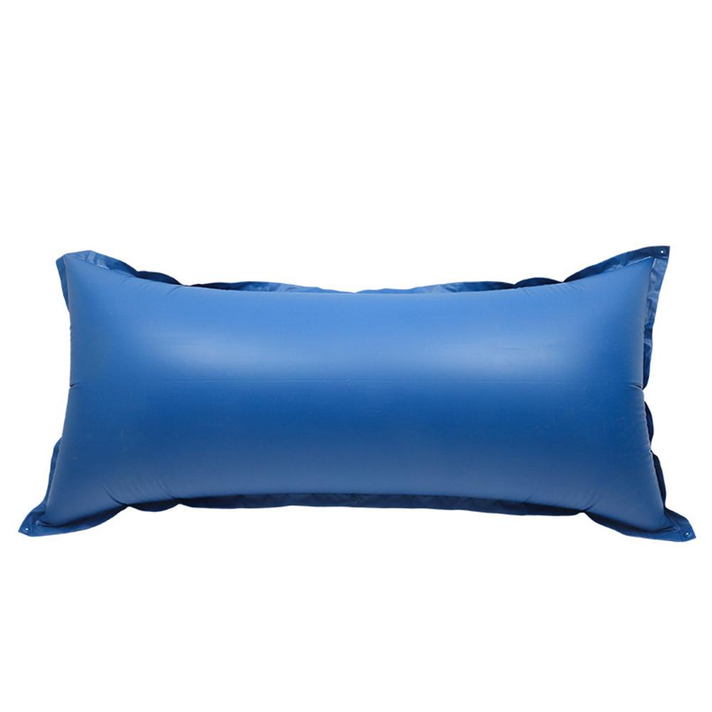 Inflatable pool pillow made of PVC to prevent leaf and debris buildup on water for swimming pools and bathtubs