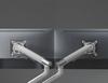 Spring-Loaded Desk Holder, Double Arm, Desk Holder, White Hdwr Solidhand-Bs02
