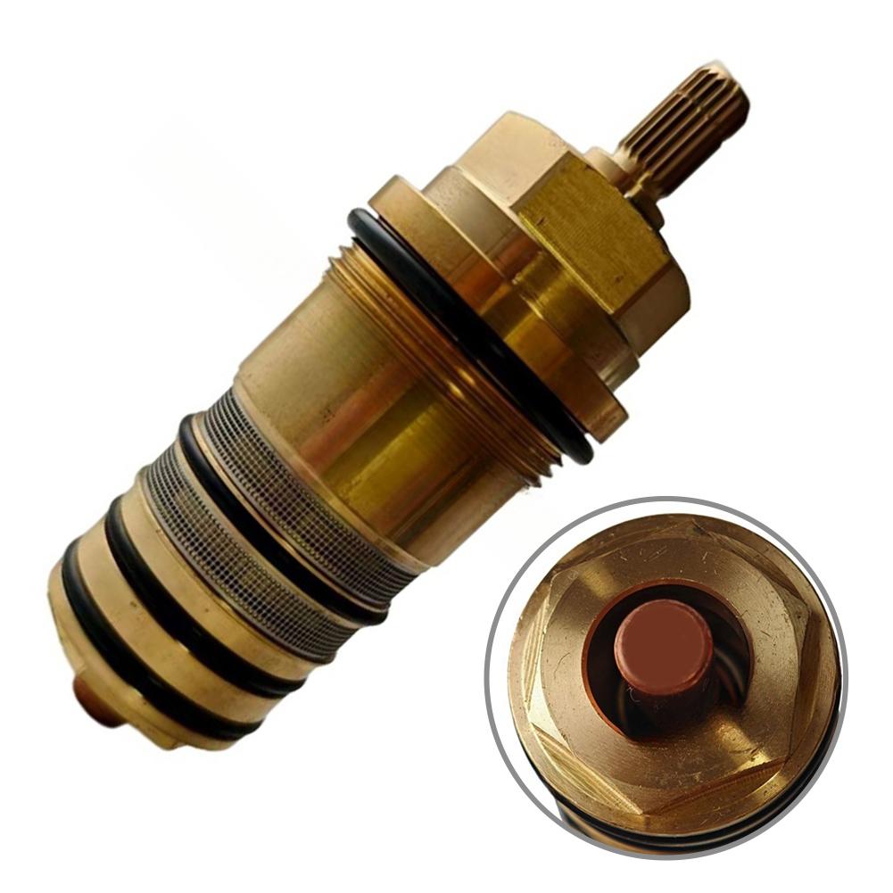 Для 94282000 3/4-дюймовый термостатический картридж, обеспечивающий постоянный контроль температуры и поток воды для душевых систем