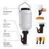 Plastic Sauce Squeezer Refillable Squeeze Bottle Enduring Coffee Bottle Dispenser For Coffee