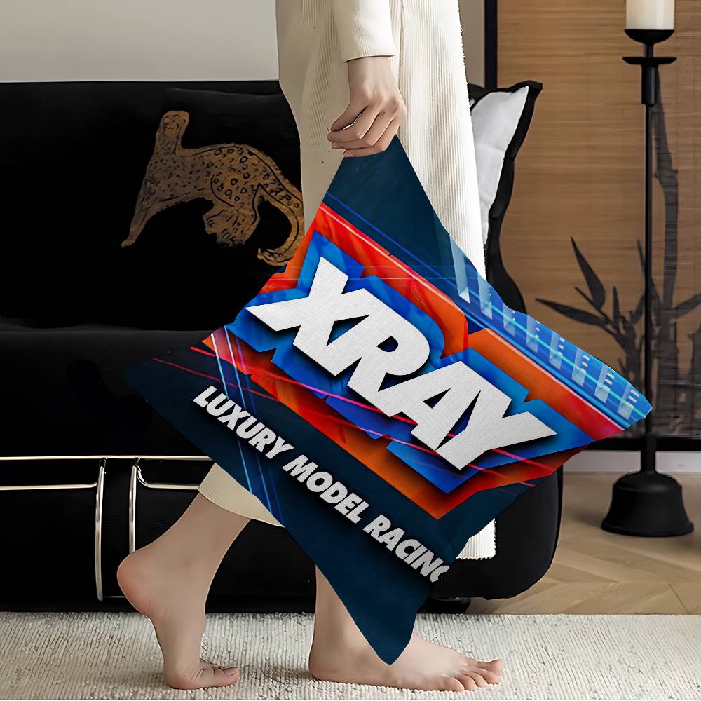 X-Xray Racing-Cars Office Cushion Pillowcase Car Cushion Cover45X45Cm Lumbar Pillowcase Sofa Pillowcover