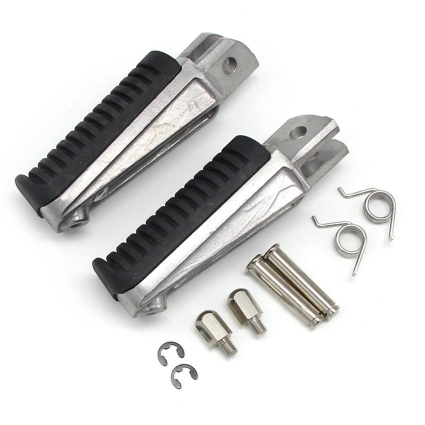 Motorcycle Footrests Foot pegs Front For Yamaha XJR400 XVS950CU XV1700PC FJ1200 FZX750 SRV250 FZ400 FZR6 FZS600 FZS1000 FZX250