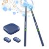 Electronic Drumsticks Air Drum Stick with 2 Foot Pedals 16D Speaker DSP Level Sound Card Low Delay