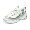 Skechers DLites 1.0 Обувь Панда Молочный Чай Медведь Мятное Молоко Желе Удобные Ретро Толстая Подошва Увеличение Роста Низкие Папины Кроссовки 896276-WMNT