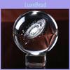 Crystal Ball Globe Galaxy Miniatures 3d Laser Engraved Glass Ball 60mm Sphere