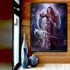 5D DIY Diamond Painting Full Round Drill "Angel Fox" Rhinestone Embroidery Cross Stitch
