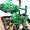 Tabletop Fountain EU Adapter 3 Tier for Indoor Living Room Housewarming Gift