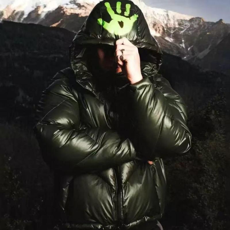 Зимняя термоактивная куртка с капюшоном Mertra, меняющая цвет - Толстое теплое хлопковое пальто для мужчин и женщин