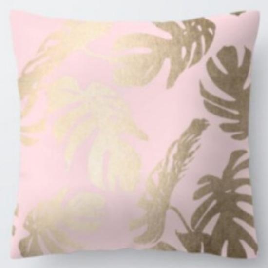 Popular Pink Marble Geometric Series Pillowcases, Home Fabric Sofa Cushion Covers