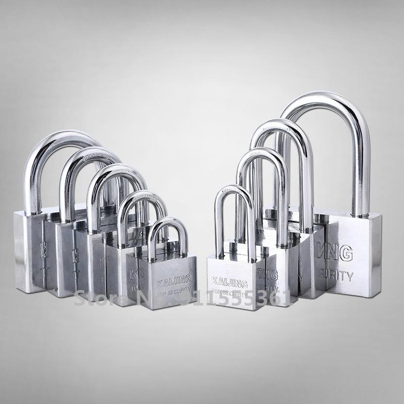 Stainless Steel Padlock Cabinet Outdoor Lock Durable Use Heavy Duty High Security Solid Door Gate Box Safety