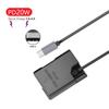 PD USB-C на EP-5A EN-EL14 Заглушка аккумулятора Адаптер питания для Nikon D3100 D3200 D3300 D3400 D3500 D5100 D5200 D5300 D5500 D5600
