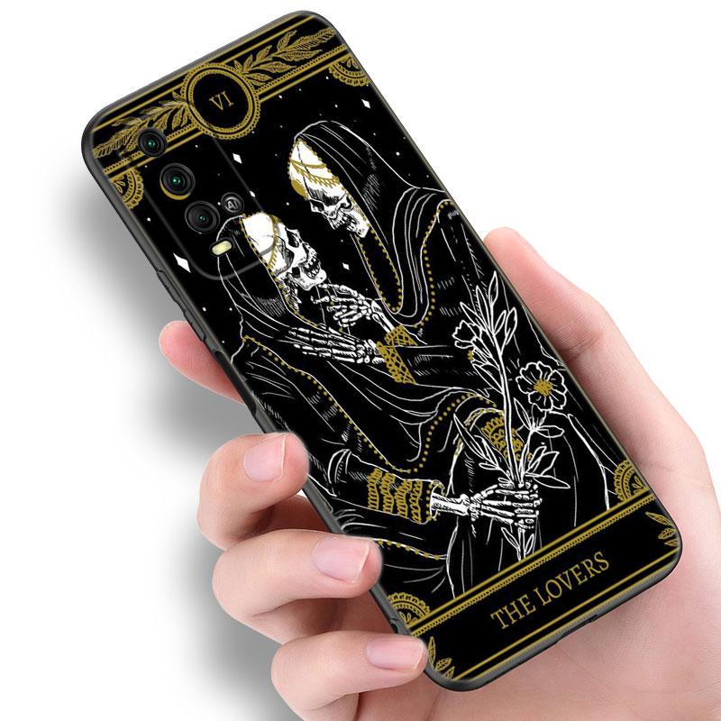 Чехол для телефона Witches Moon Tarot для Xiaomi Redmi Note 5 6 9T K20 K40 K50 Pro 7A 8A 9A 9C 9i 10A 10C A1 S2, мягкий черный чехол из ТПУ