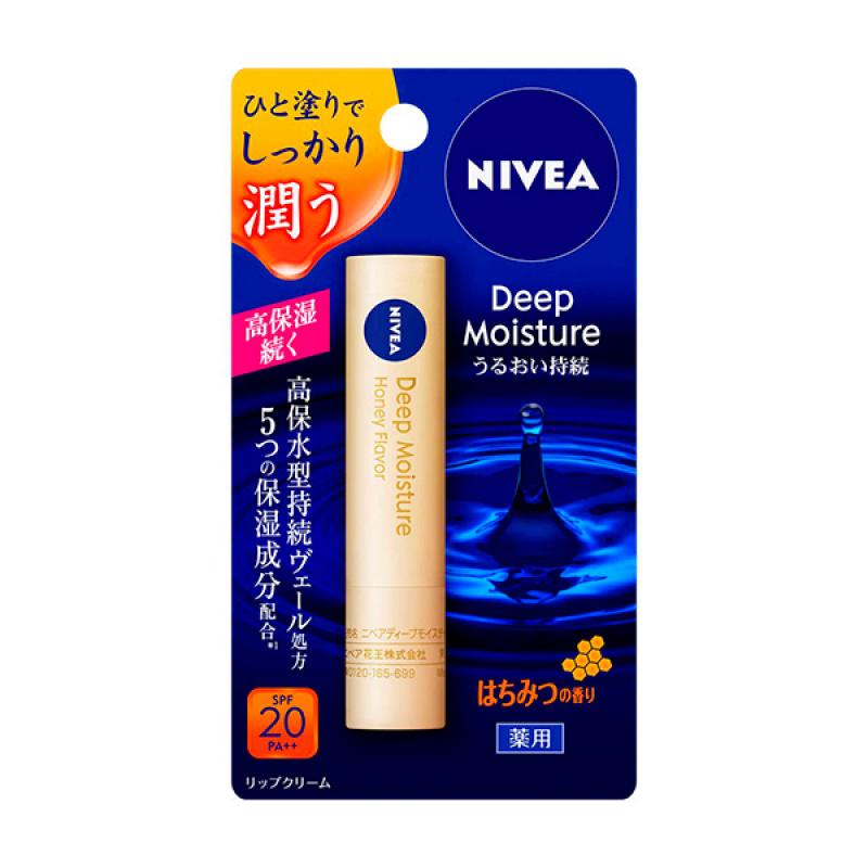 Nivea Deep Moisture Lip Melty Type Honey Scent 2.2g