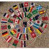 Aerlxemrbrae 2026   42pcs Country Flag NEW cup  Countries Flag Bunting National String  Banner Football Event Garlands decor