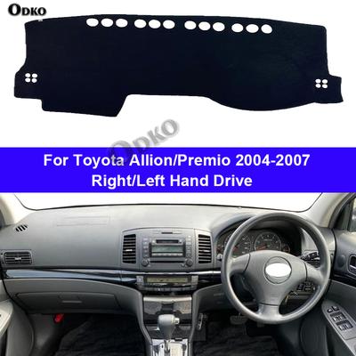 Автомобильный коврик на панель для Toyota Allion Premio 2004 - 2007 LHD RHD Коврик на приборную панель Защитная накидка от солнца Коврик Противо-УФ