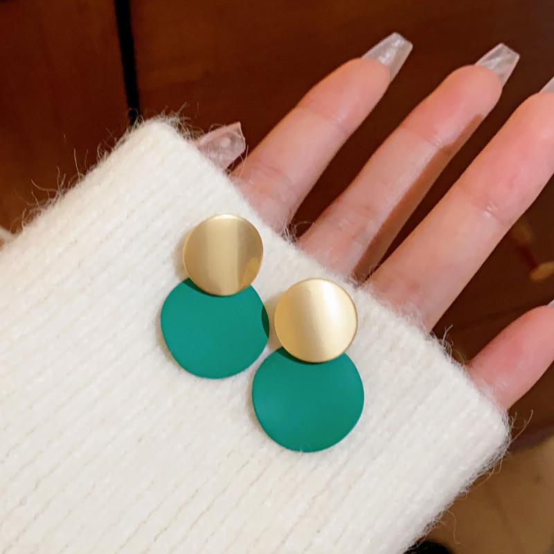 GemChic женские серьги-гвоздики с иглами, квадратные серьги с имитацией циркона, модные милые серьги, ювелирные изделия на день рождения, Рождество, подарок